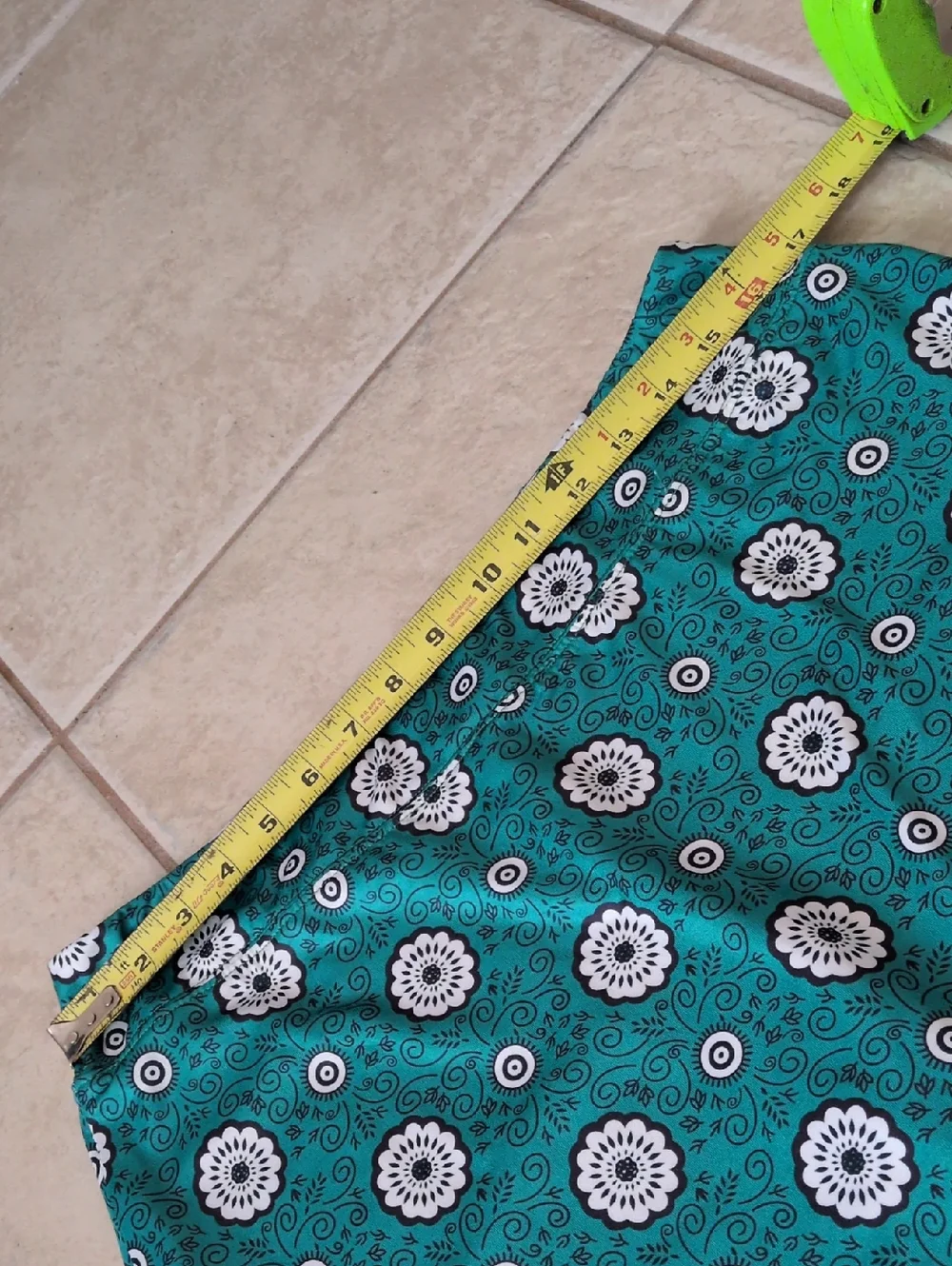 Ekouaer Green Floral Athletic Skort Size XL